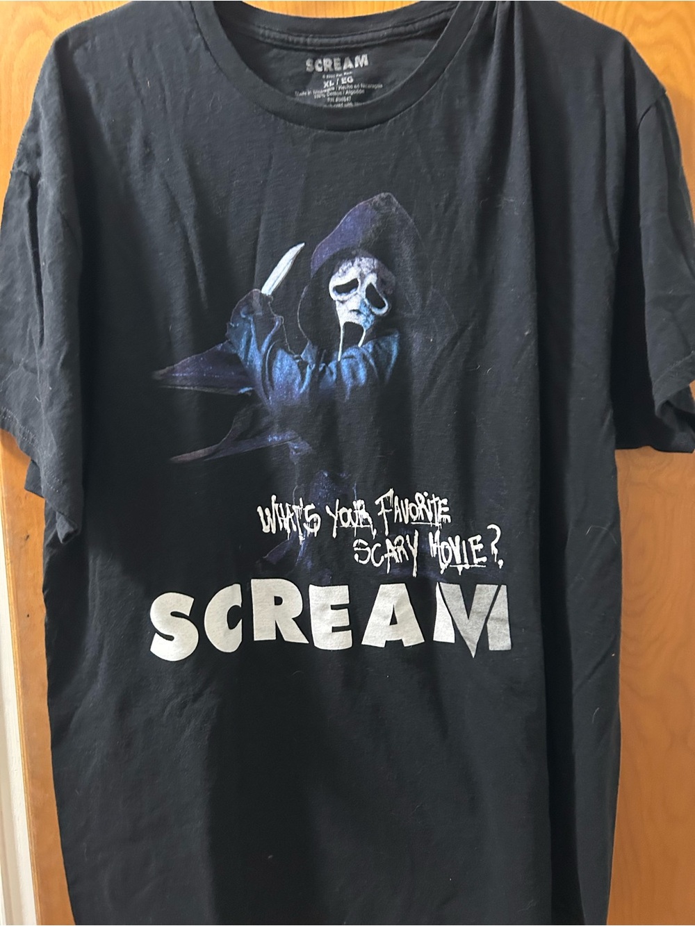 Black Graphic Short-Sleeve Tee